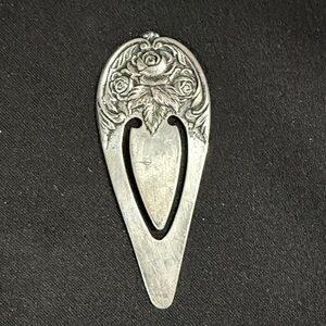 Vintage Silver Bookmark